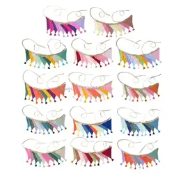 Bunting de algodón para habitación infantil – Decoración pared cumpleaños