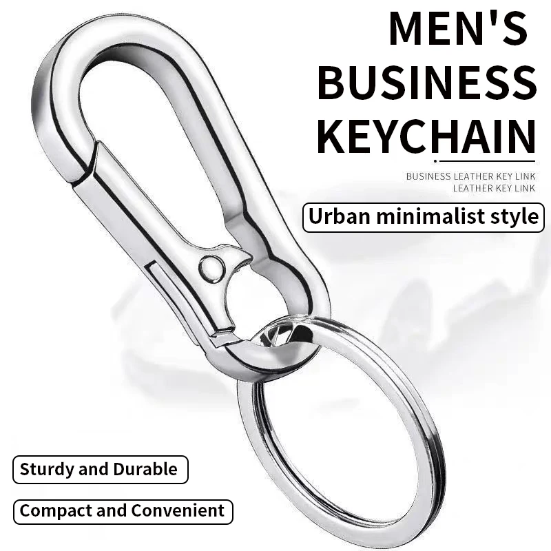 Llavero multifuncional Unisex, práctico llavero antipérdida para coche y motocicleta, colgante para la cintura