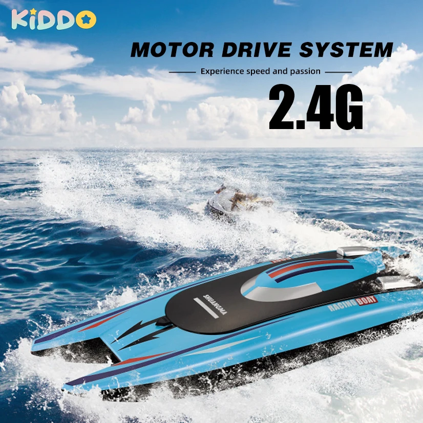 Teledirigido - Detalle lancha rápida