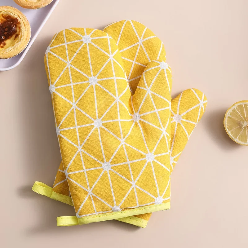 2pcsYellow checkered