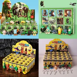 12/24 Uds. Caja ciega italiana Brainrot llavero de juguete Tungtung Sahur Tralarero Tralala bailarina capuchino llavero regalos de navidad