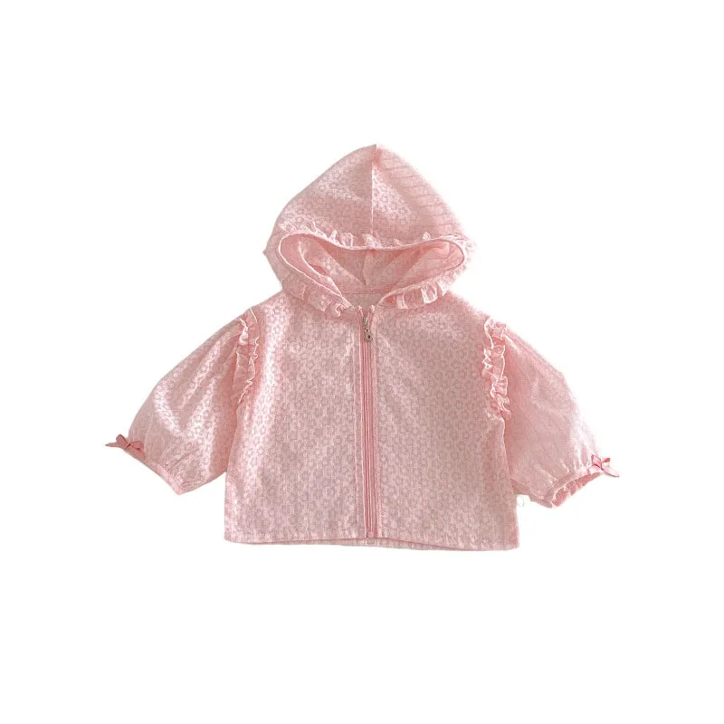 Chaqueta floral con capucha para niños – Primavera ligera y holgada - imagen 3