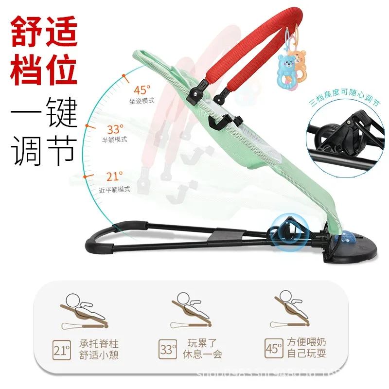 Herramienta calmante para bebés, mecedora para bebés, silla calmante para recién nacidos, sillón para bebés, herramienta para dormir relajante, cuna para niños - imagen 5