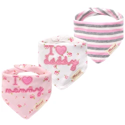 Babero triangular suave para bebé – Toalla absorbente