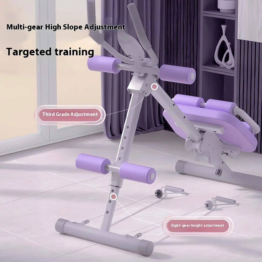 Máquina de abdominales plegable con soporte lumbar para casa - imagen 3