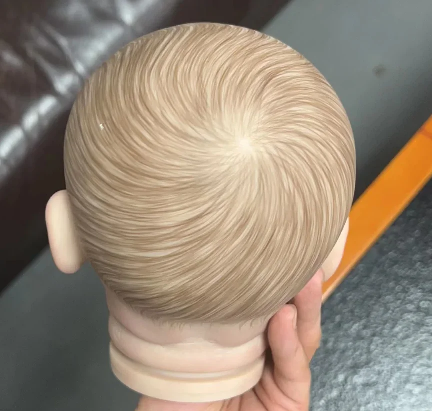 Piezas de muñeca sin montar ya pintadas con cuerpo de tela, kit de bricolaje Zoe de 26 pulgadas - imagen 4