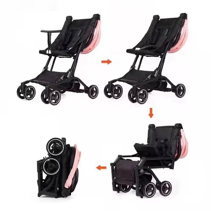 Sillita de paseo ligera y plegable – Reclinable y portátil - imagen 3