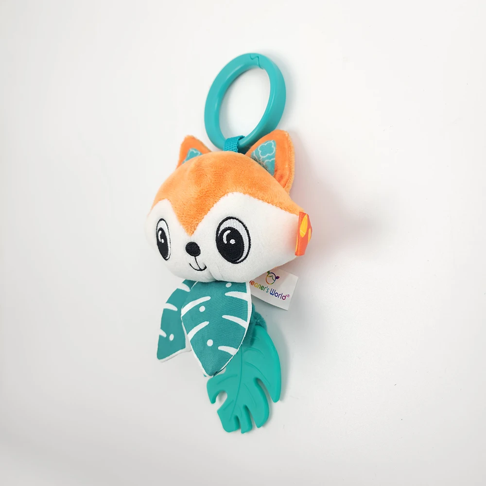Sonajero colgante de peluche animal para bebé en cuna y cochecito