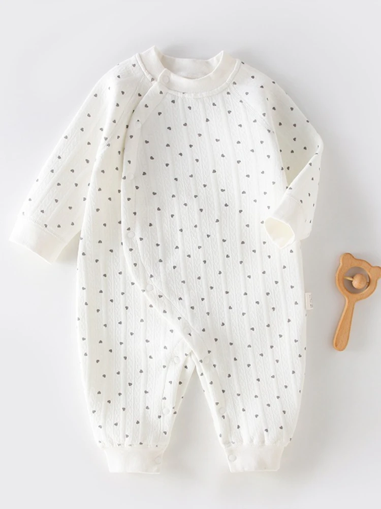 Mono de punto suave de algodón para bebé unisex – Cómodo y cálido - imagen 3