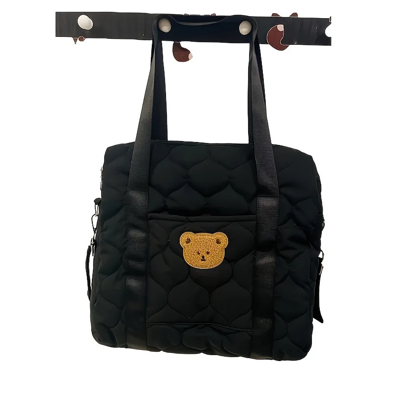 Bolso maternal multifuncional con organizador para cochecito de bebé - imagen 2