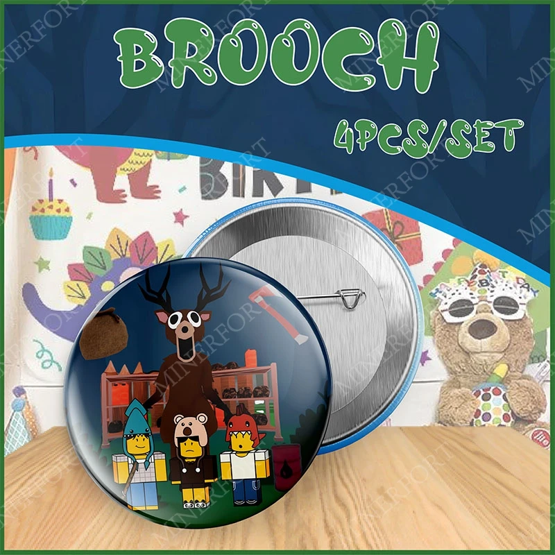 Broches Roblox Noches del Bosque – Temáticos para fiestas infantiles - imagen 3