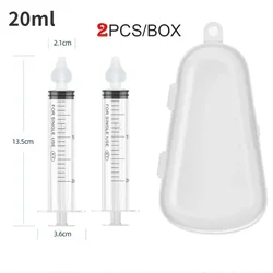 Aspirador nasal bebé con solución salina – Higiene suave infantil
