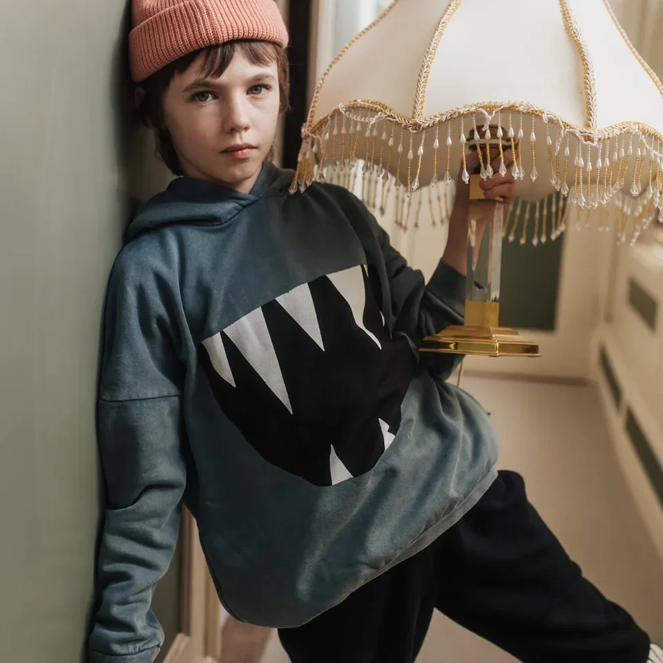LMH sudadera con capucha algodón bebé niña estampado cartoon - imagen 3