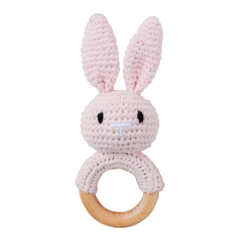 pink rabbit rattle