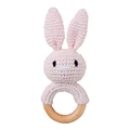 pink rabbit rattle