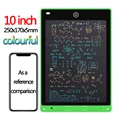 10 inch colorful F