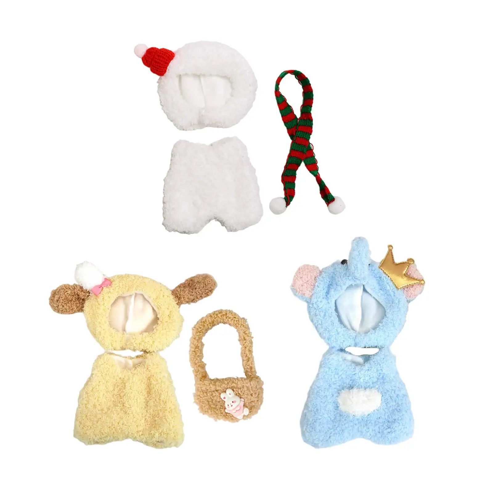 Doll Clothes Fashion Kids Gift Soft Cute Doll Clothes Suit for 6.69inch Doll