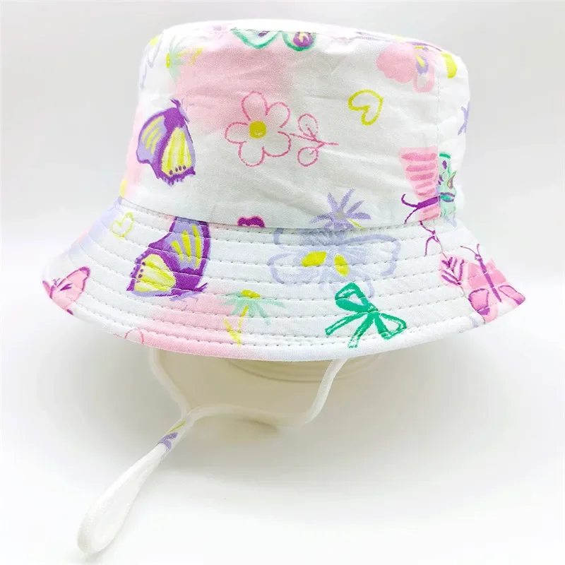 Sombrero panamá de algodón para bebé niña – Fresco y ligero - imagen 4