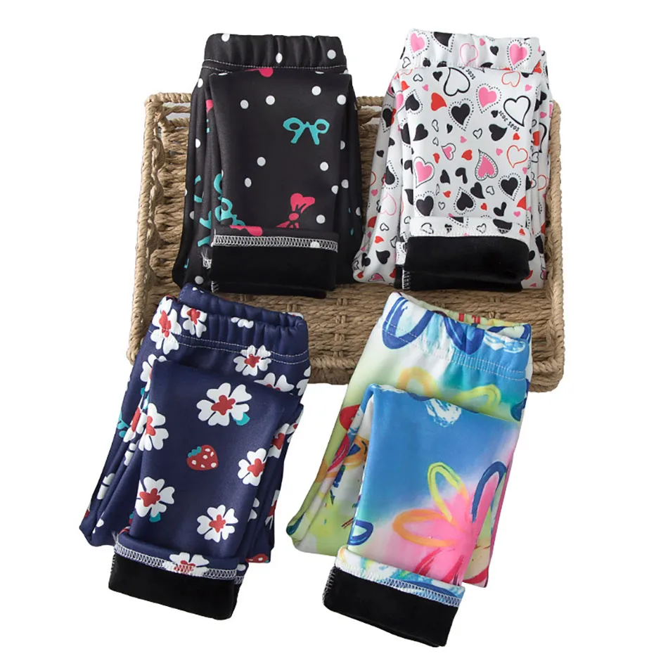 Leggings de felpa forrados para niña – Cálidos y suaves - imagen 5
