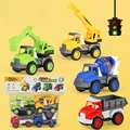 4pcs Engineering car