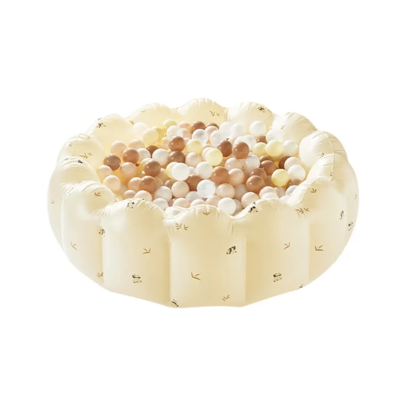 Piscina inflable de bolas oceánicas, parque infantil interior para bebés, piscina de PVC blando multiusos con diseño de seguridad, aislamiento de doble capa, no tóxica - imagen 2