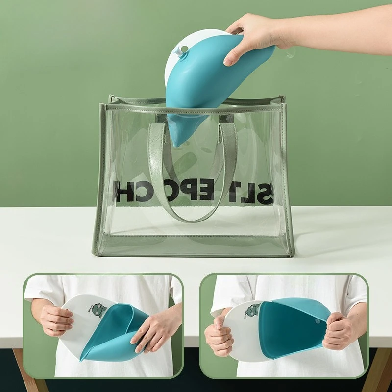 Urinario portátil con dibujos animados para aprender a ir al baño - imagen 3