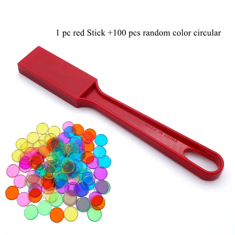 red-100pcs chips