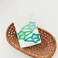 3pcs green longstar