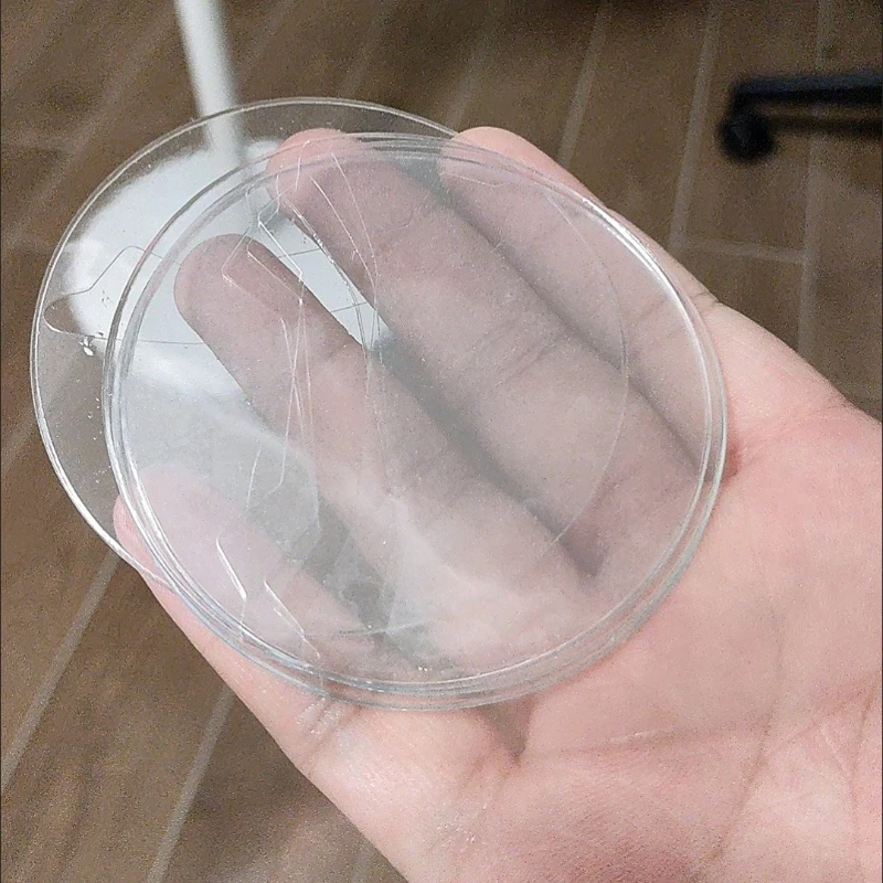 10 unids/set funda protectora de insignia de Anime 58mm/75mm protector redondo de PVC cubierta de pantalla a prueba de polvo para pines de Metal suministros para estudiantes regalo