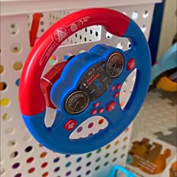 Volante musical con luces y sonidos realistas para bebé