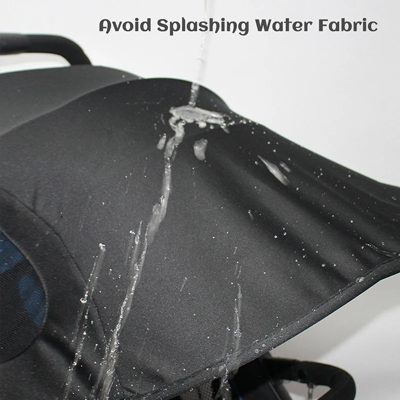 Accesorios universales para cochecito de bebé, parasol con protección UV, cubierta de dosel para cochecitos, asiento de coche para bebés, visera solar - imagen 4