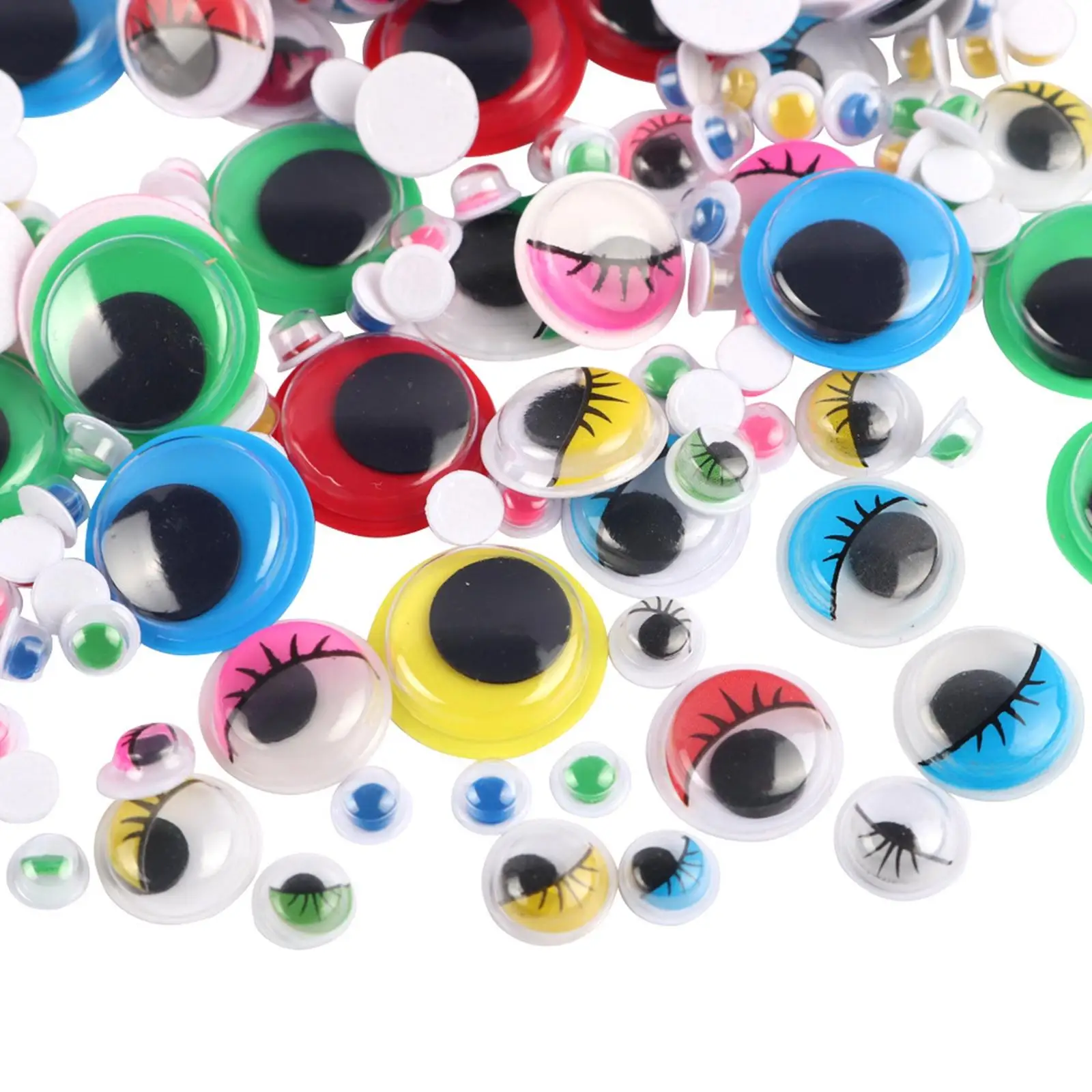 2xMultiple Size Eyes Mix Colorful for Crochet Puppet Bear Plush Toy