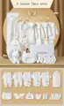 21pcs white