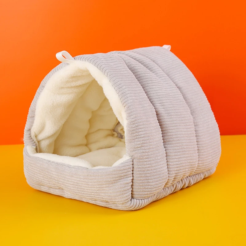 Nido cálido para loros – Casa invierno pájaros hámsteres pequeñas - imagen 5