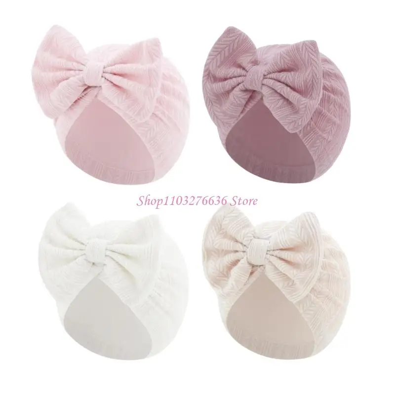 Gorro bebé de algodón suave para recién nacido - imagen 4