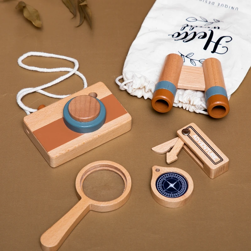 Telescopio - Detalle brújula