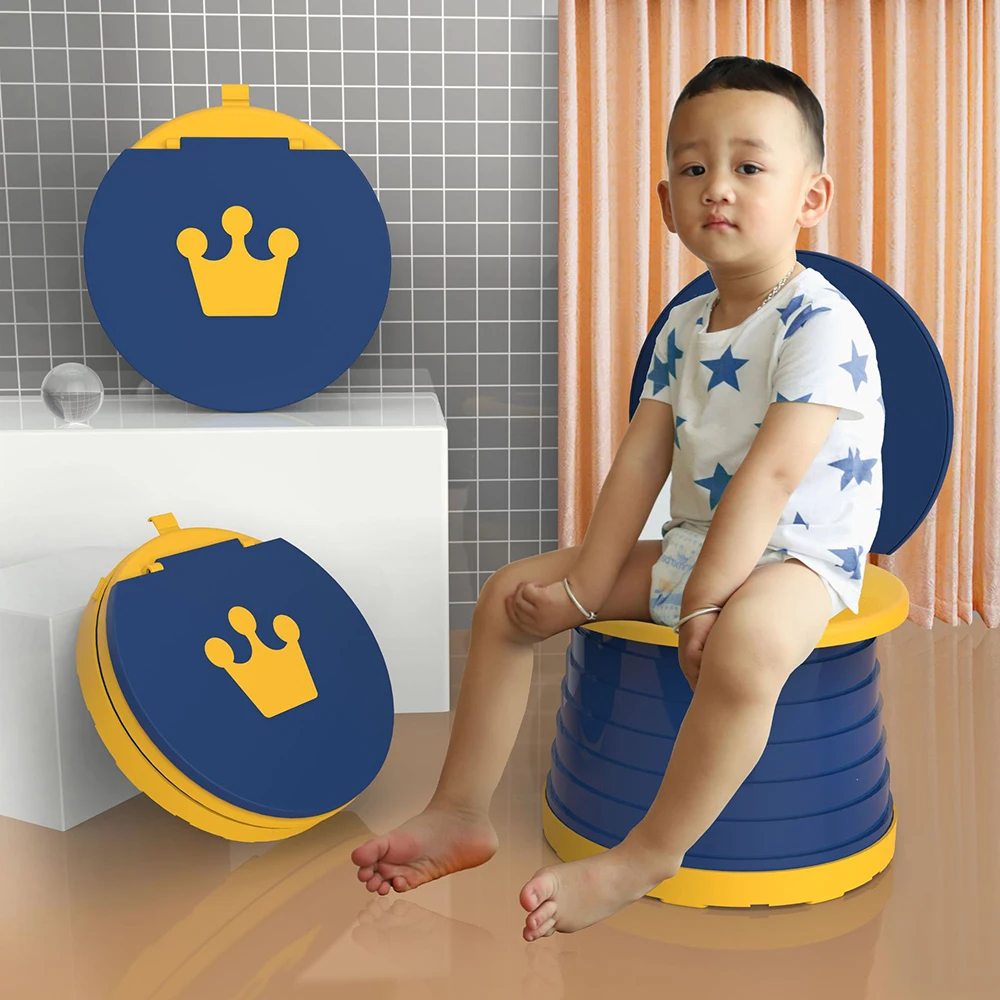 Orinal plegable portátil para bebé – Asiento de entrenamiento infantil - imagen 2