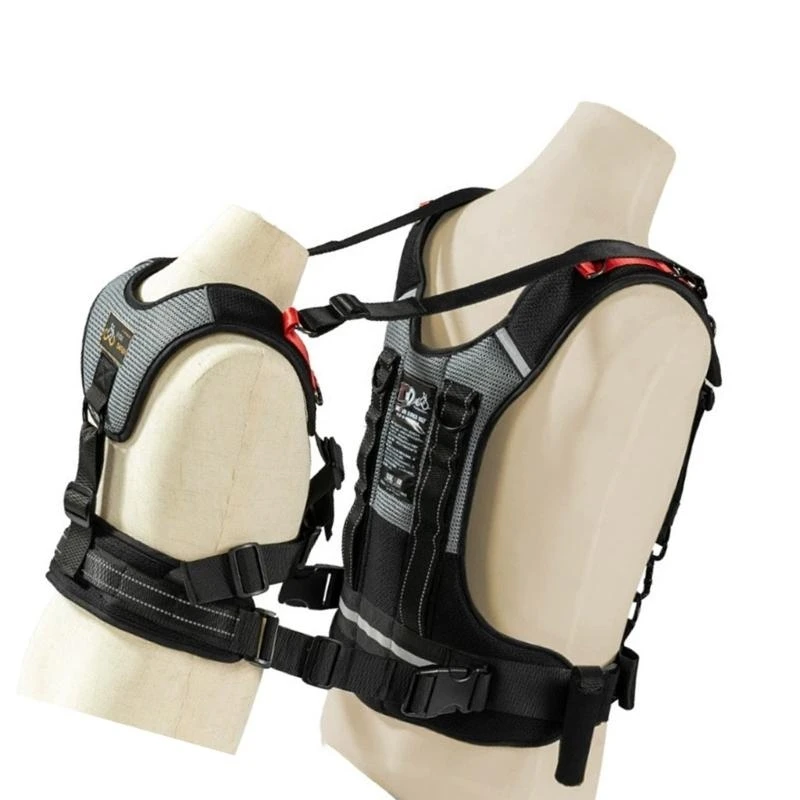 Arnés ciclismo R6FD Cinturón seguridad reflectante Giing bicicleta infantil para visibilidad nocturna - imagen 2