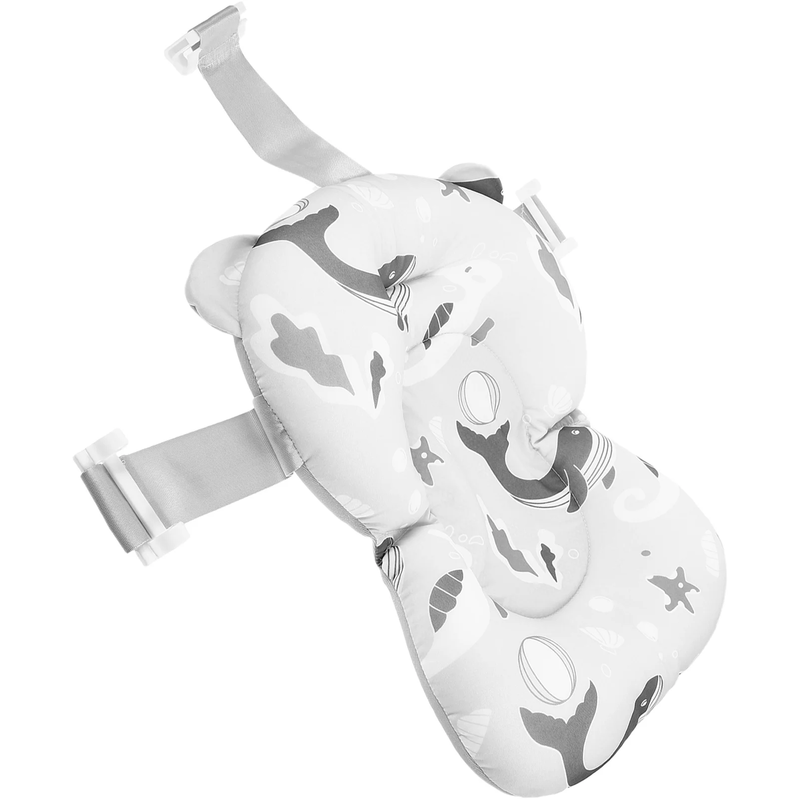 Red de soporte para bañera de bebé para recién nacidos, almohadilla de baño infantil, cojín de ducha, alfombrilla antideslizante para bañera - imagen 3