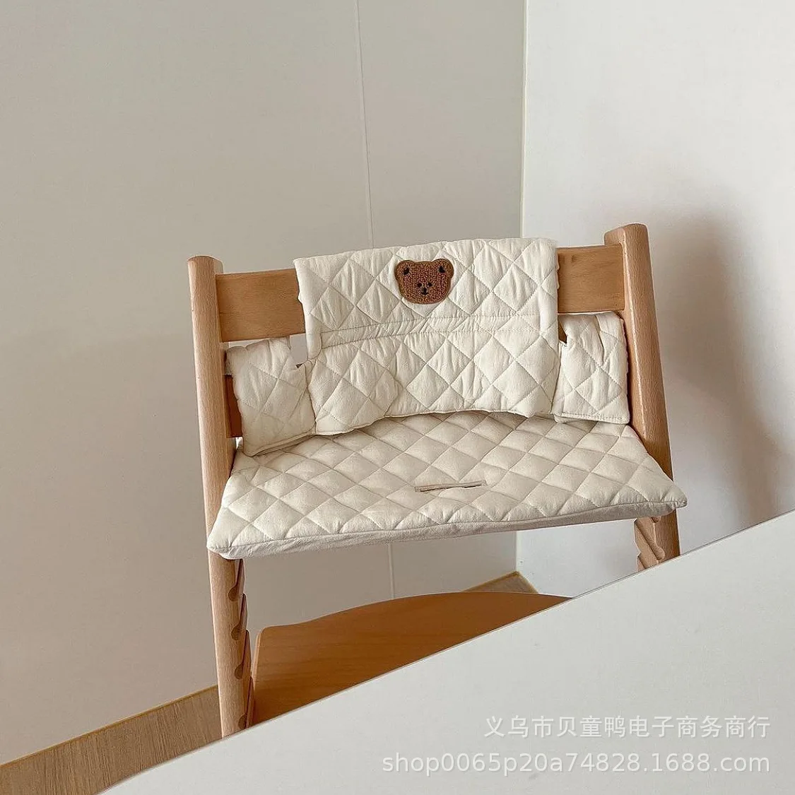 Cojín de algodón para silla de comedor de bebé, almohadilla de invierno, Corea del Sur, stok ke trippe - imagen 5