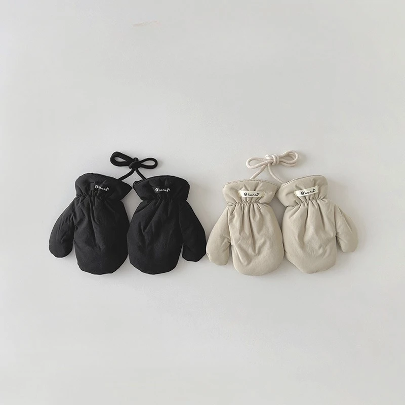 Manoplas impermeables para niños – Térmicas con cordón de seguridad - imagen 4