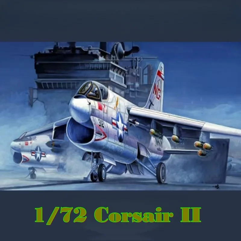 TRUMPETER 1/72 A-7A Corsair II avión de ataque modelo de rompecabezas de ensamblaje de plástico