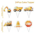 24pcs cake topper
