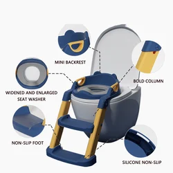 Orinal infantil de plástico suave para entrenamiento en el baño