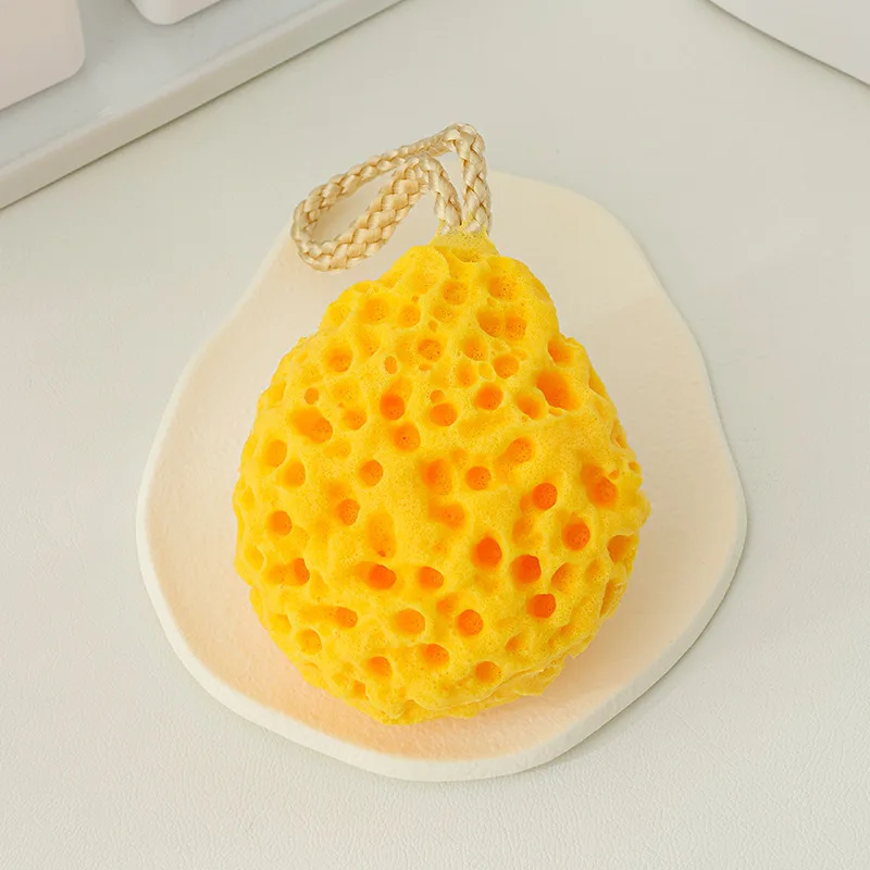 Bola de ducha exfoliante suave para bebé, malla nailon - imagen 5