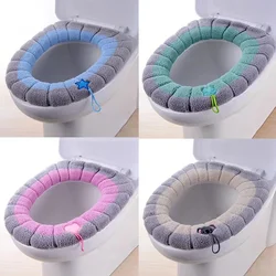 Funda asiento inodoro vvocci lavable térmica para invierno con asa