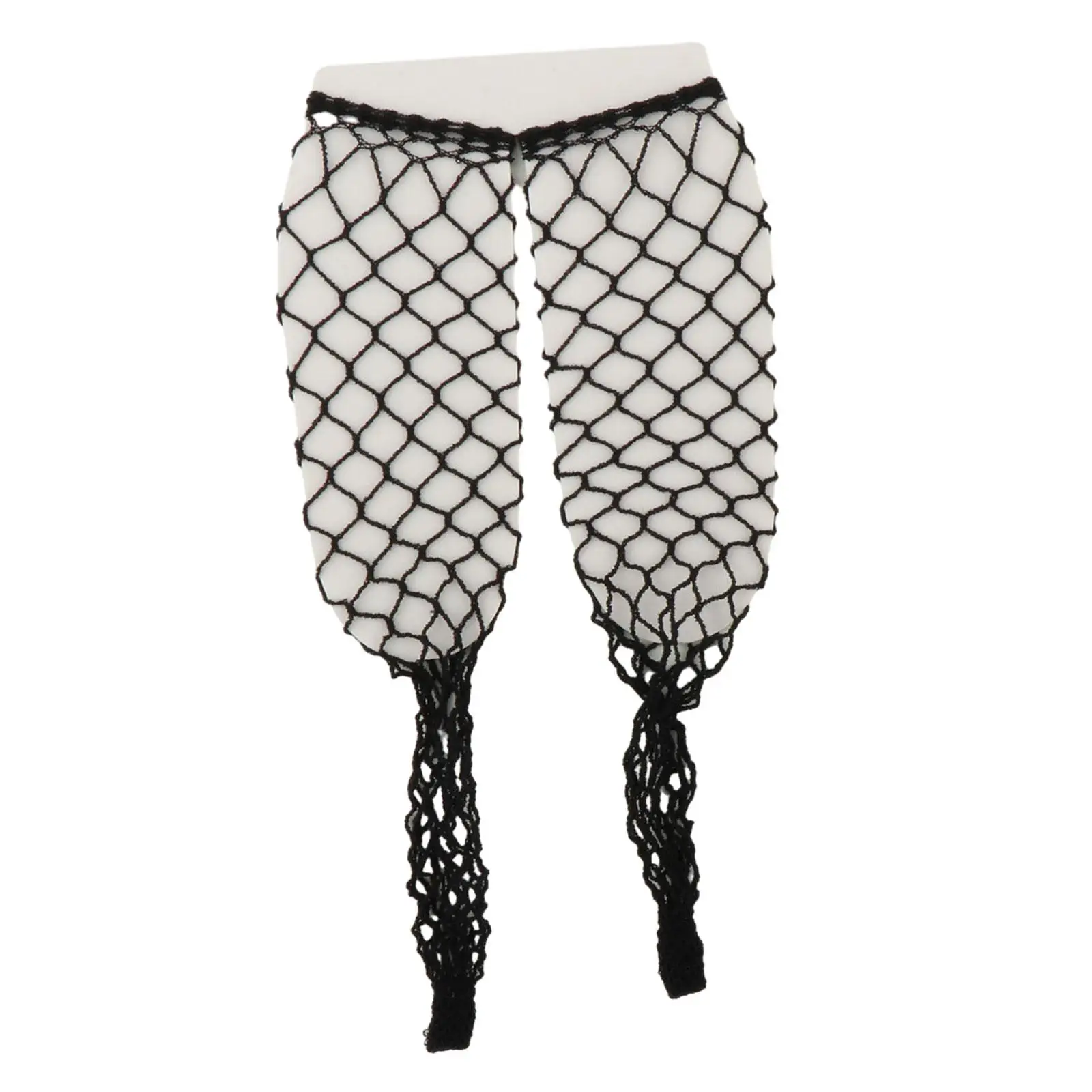 1/6 Scale Fishnets Thigh High Stocking Female Seamless Sock Doll Legging for 12'' inch Female Soldier Action Figures Accessory