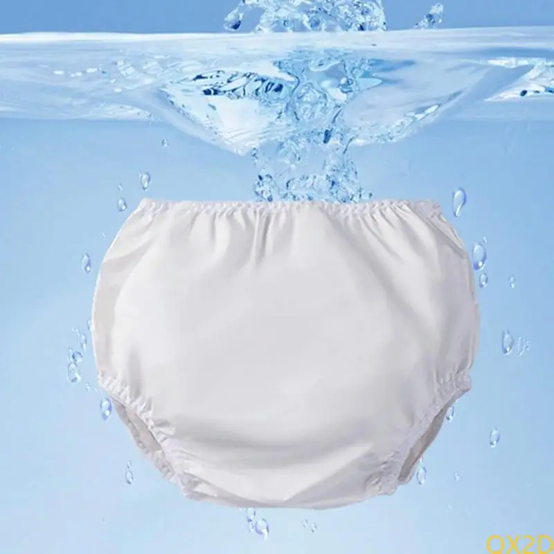 Pantalones entrenamiento EVA lavables QX2D para niños pequeños y cómodos pantalones entrenamiento bebidas para bebé - imagen 5