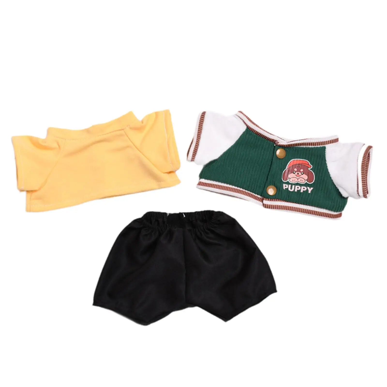 38cm 14.96inch Doll Clothes Baseball Uniform Set Dress up Adorable Fashion Costume Comfortable Doll Accessories for Birthday