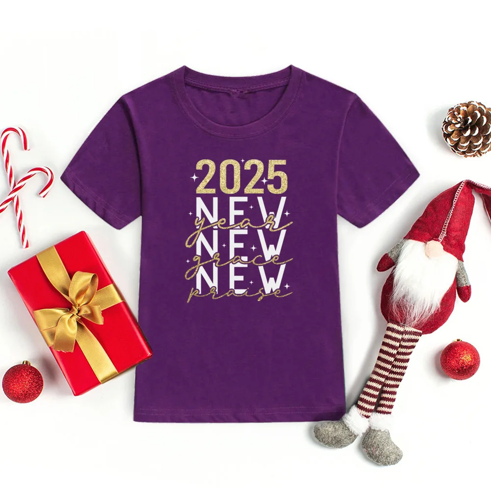 Camiseta infantil de Reyes Magos con estampado navideño original - imagen 5